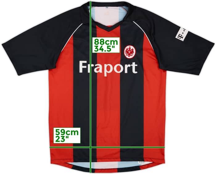 2006-07 Eintracht Frankfurt Home Shirt - 6/10 - (XL)