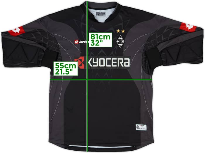 2006-07 Borussia Monchengladbach GK Shirt Keller #1 - 8/10 - (L)