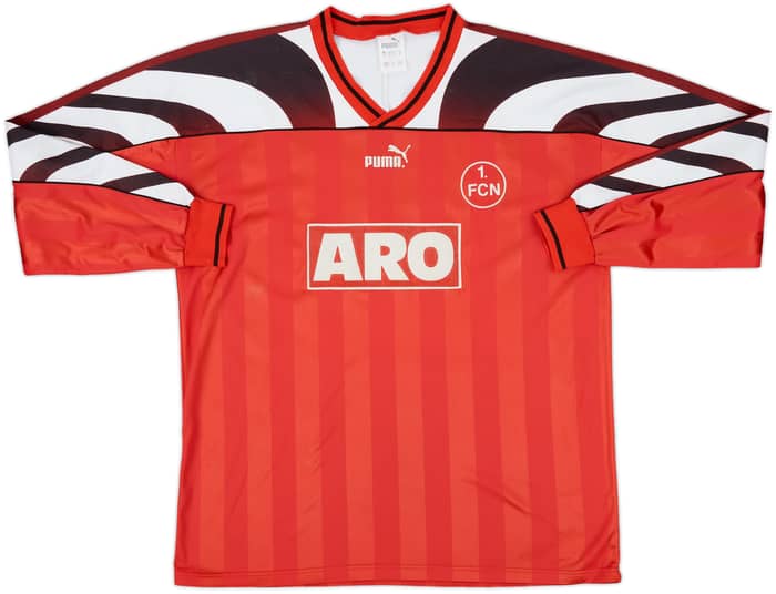 1995-96 Nurnberg Home L/S Shirt - 9/10 - (XL)