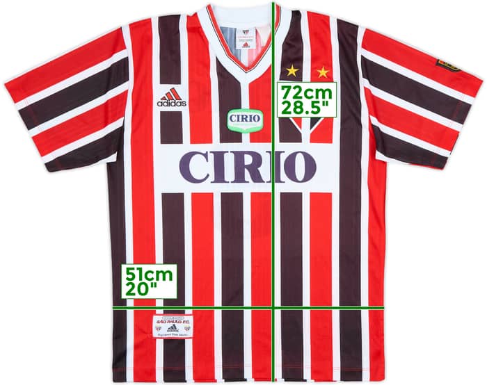 1998 Sao Paulo Away Shirt #8 - 9/10 - (M)