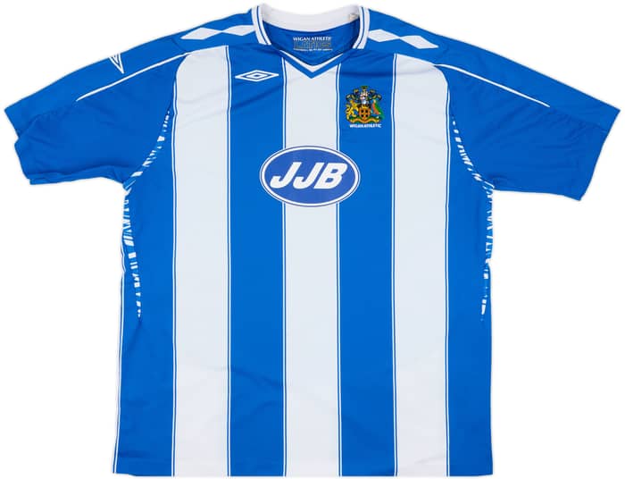 2007-08 Wigan Home Shirt Valencia #16 - 7/10 - (3XL)
