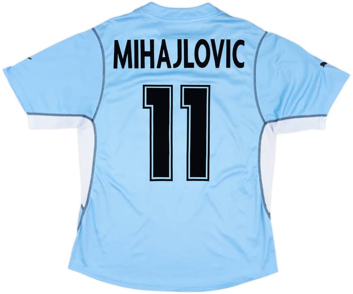 2001-02 Lazio Home Shirt Mihajlovic #11 - 6/10 - (L)