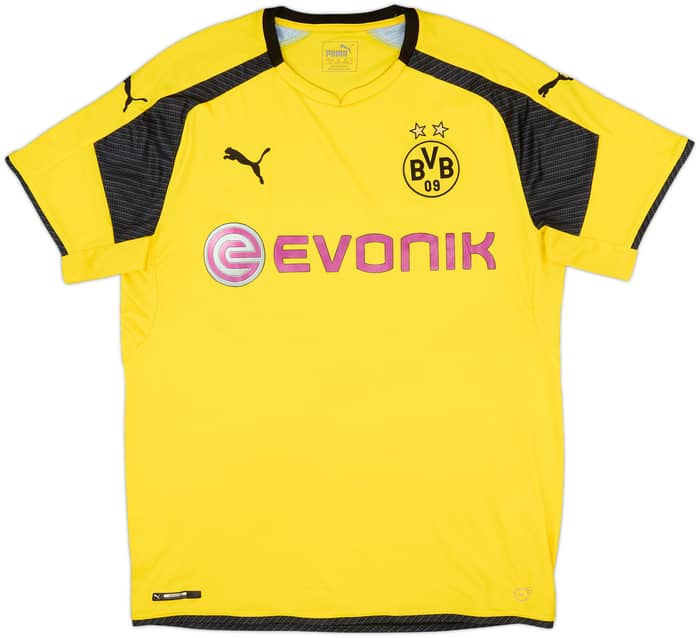 2016-17 Borussia Dortmund Home European Shirt Guerreiro #13 - 7/10 - (L)