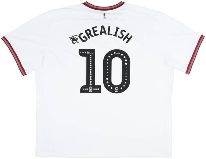 2018-19 Aston Villa Away Shirt Grealish #10 - 6/10 - (3XL)