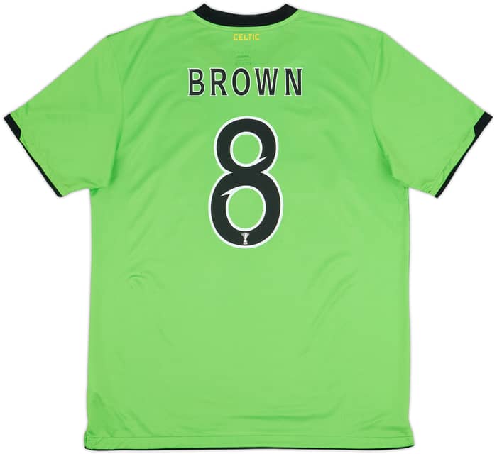 Camiseta de visitante del Celtic 2010-11 Marrón #8 - 8/10 - (L)
