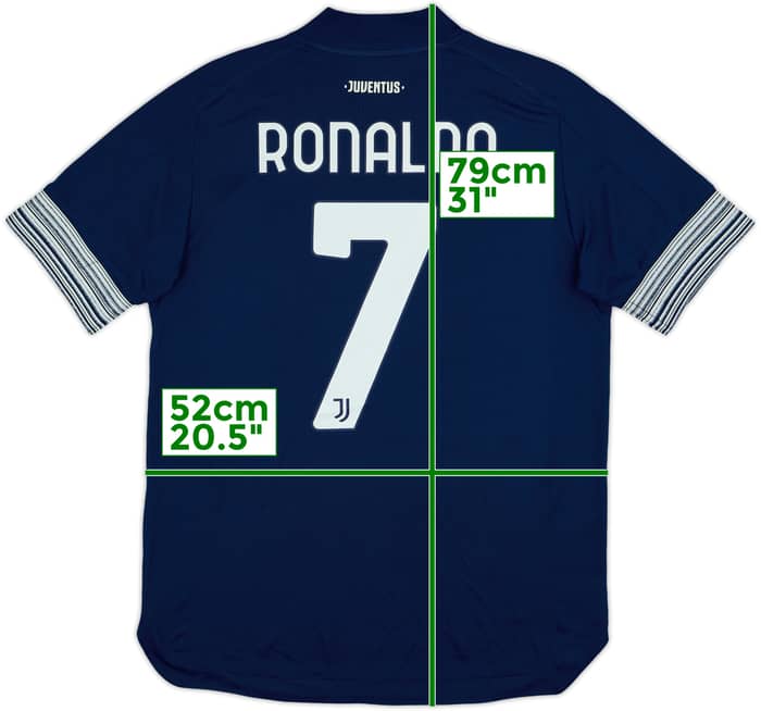 2020-21 Juventus Authentic Away Shirt Ronaldo #7 - 9/10 - (M)