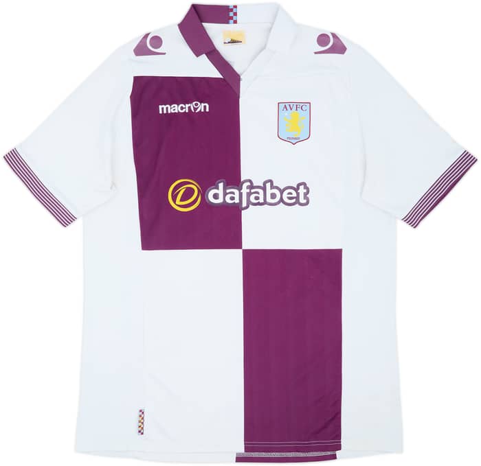 2013-14 Aston Villa Away Shirt Grealish #40 - 6/10 - (L)