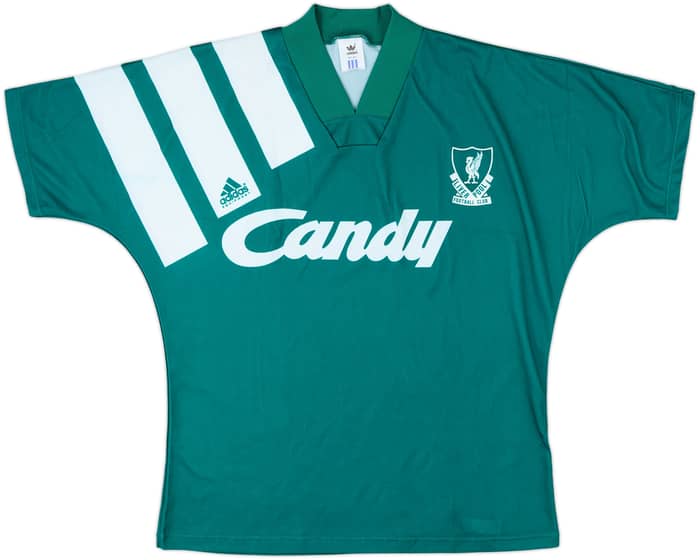 1991-92 Liverpool Away Shirt - 9/10 - (M/L)