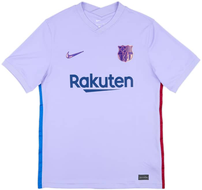 2021-22 Barcelona Away Shirt - 10/10 - (M)