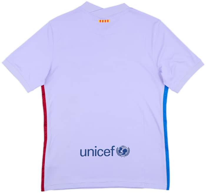 2021-22 Barcelona Away Shirt - 10/10 - (M)