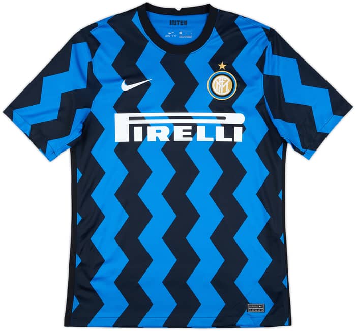 2020-21 Inter Milan Home Shirt Lautaro #10 - 9/10 - (M)