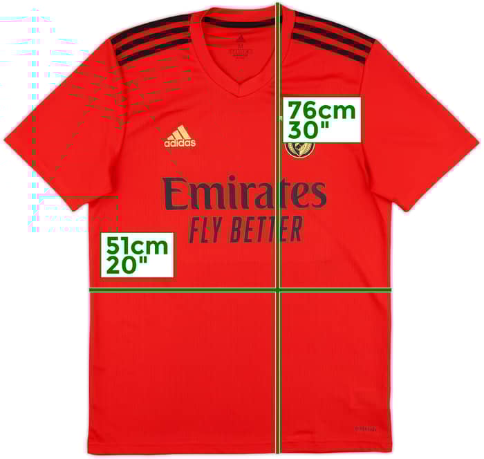 2020-21 Benfica Home Shirt - 10/10 - (M)