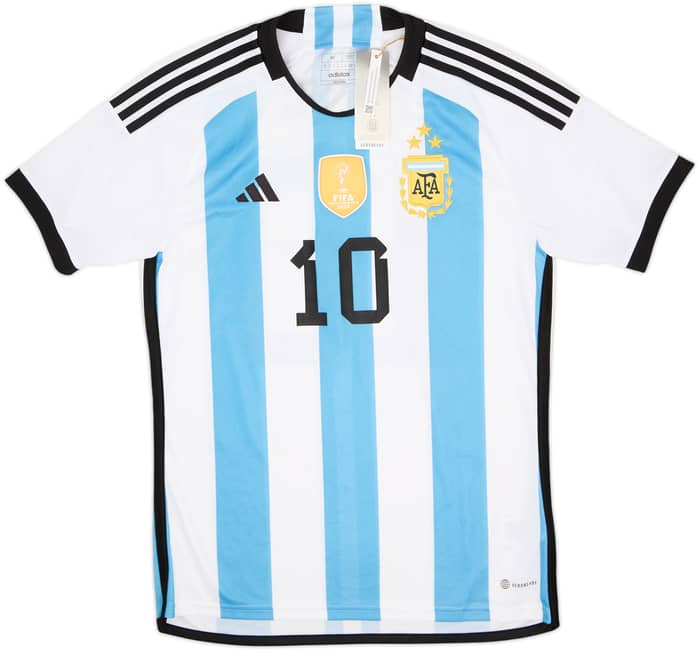 2022-23 Argentina Home Shirt Messi #10 (M)