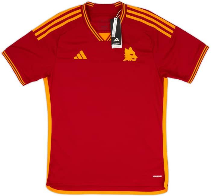 2023-24 Roma Home Shirt Lukaku #90 (M)