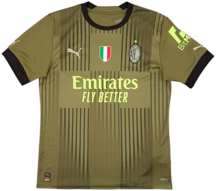 2022-23 AC Milan Third Shirt Ibrahimovic #11 - 9/10 - (M)