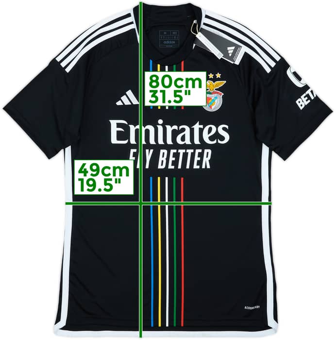 2023-24 Benfica Away Shirt (M)