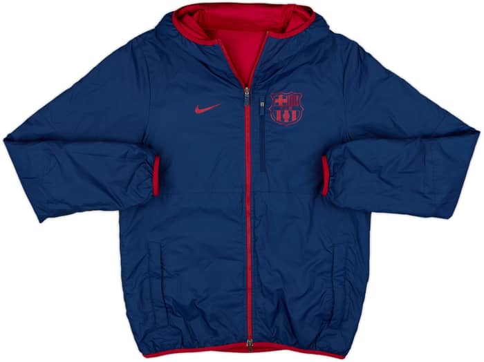 2013-14 Barcelona Nike Reversible Padded Coat - 8/10 - (M)