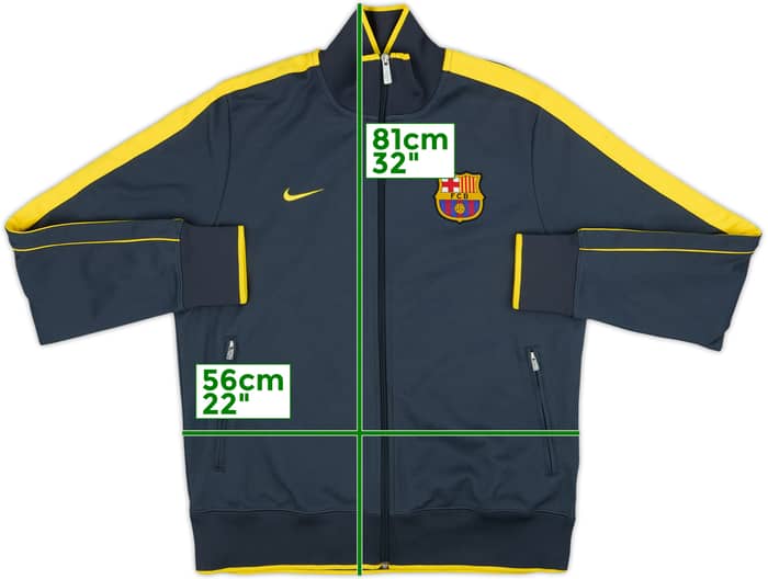 2012-13 Barcelona Nike Track Jacket - 9/10 - (XXL)