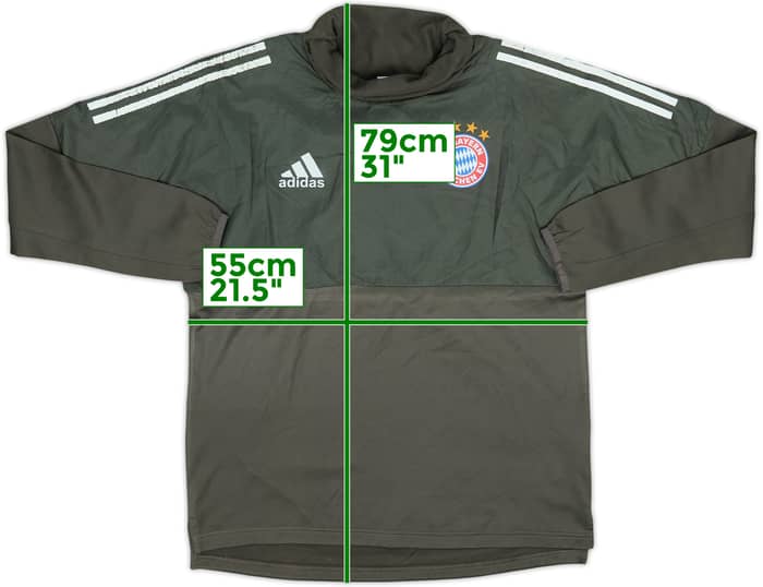 2019-20 Bayern Munich adidas CL Drill Top - 6/10 - (L)