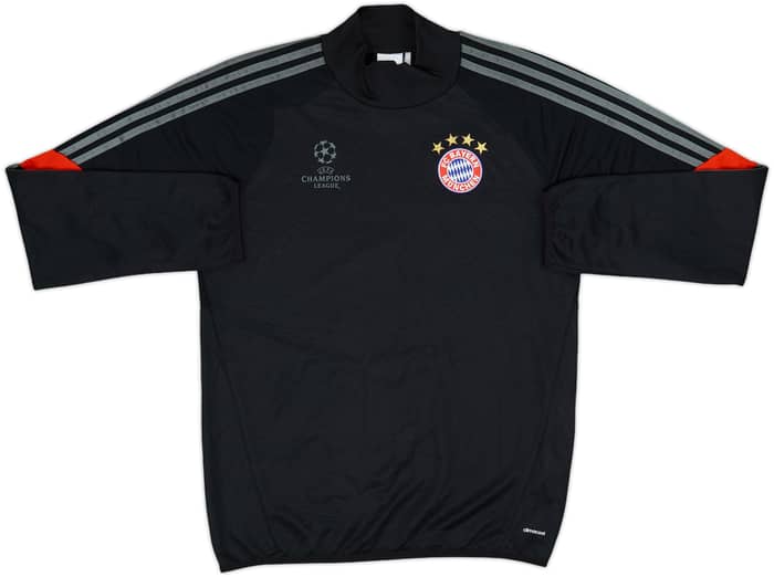 2014-15 Bayern Munich adidas CL Drill Top - 8/10 - (L)