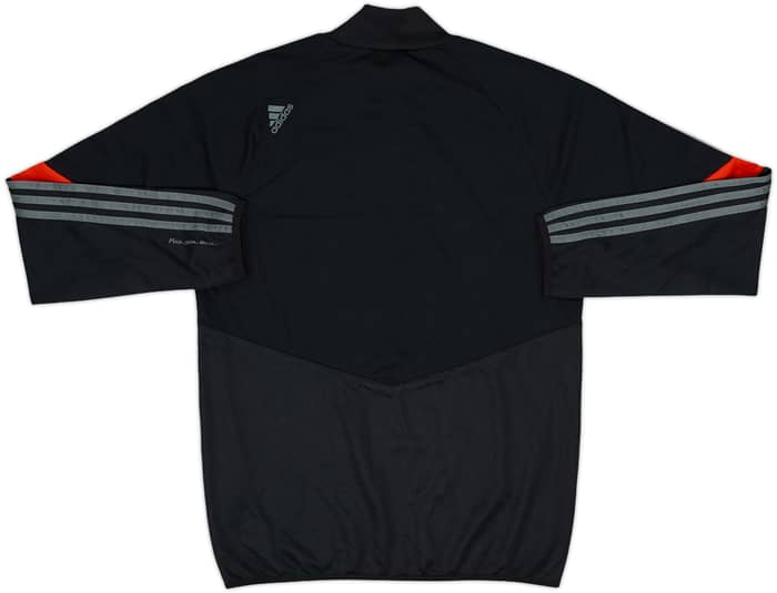 2014-15 Bayern Munich adidas CL Drill Top - 8/10 - (L)