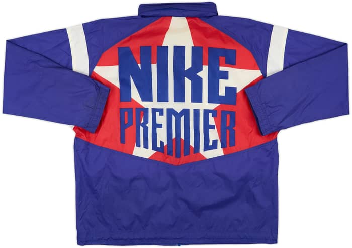 1992-93 Paris Saint-Germain Nike Hooded Track Jacket - 9/10 - (XL)