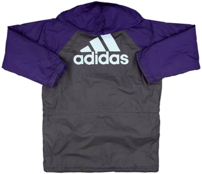 1999-00 Anderlecht adidas Hooded Rain Jacket - 8/10 - (L.Boys)
