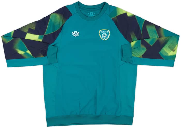 2021-22 Ireland Umbro Drill Top - 8/10 - (Women's M)
