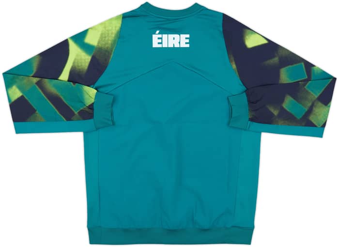 2021-22 Ireland Umbro Drill Top - 8/10 - (Women's M)