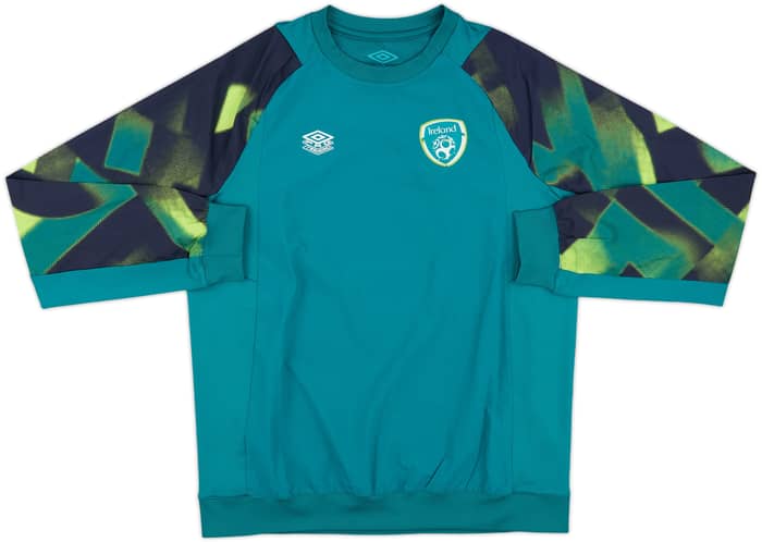 2021-22 Ireland Umbro Drill Top - 9/10 - (Women's S)