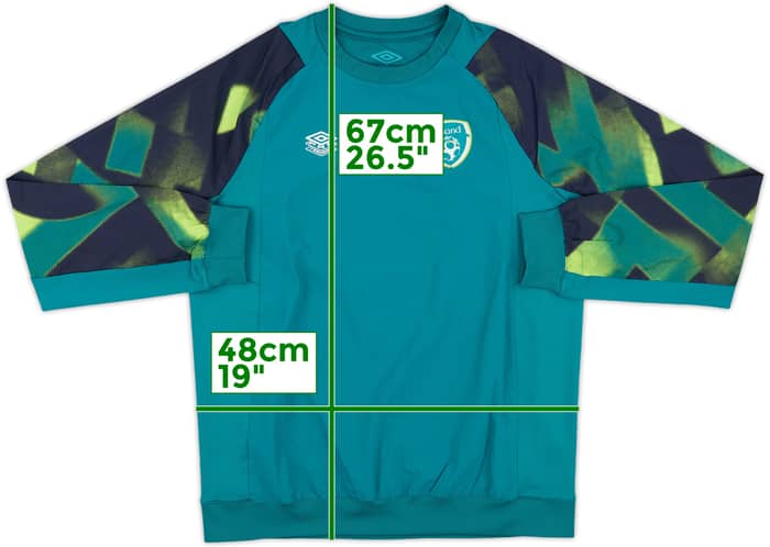 2021-22 Ireland Umbro Drill Top - 9/10 - (Women's S)