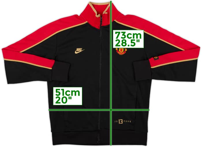 2008-09 Manchester United Nike 'J. S. Park' Track Jacket - 5/10 - (XL)