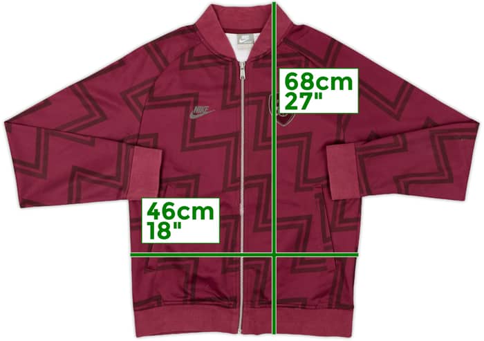 2009-10 Arsenal Nike Track Jacket - 7/10 - (S)