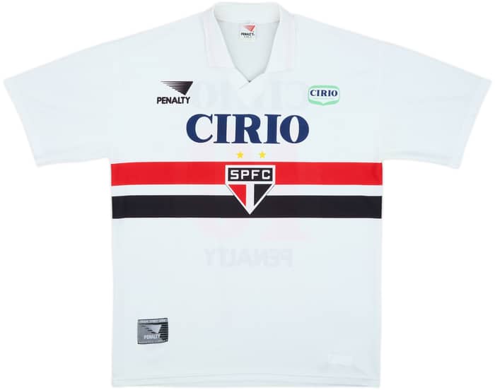 1999 Sao Paulo Home Shirt #10 - 9/10 - (L)