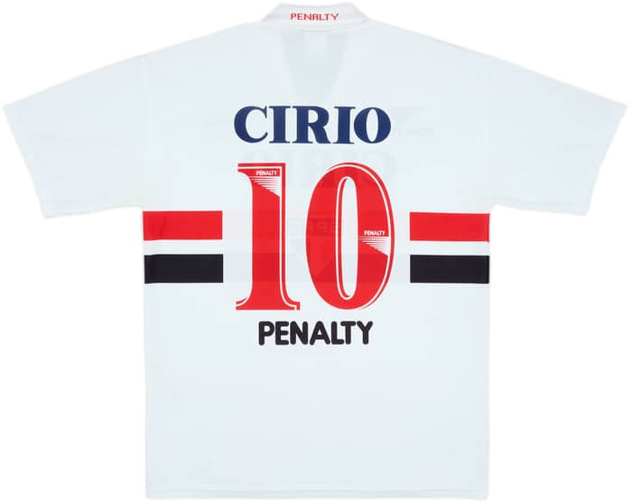 1999 Sao Paulo Home Shirt #10 - 9/10 - (L)