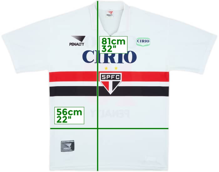 1999 Sao Paulo Home Shirt #10 - 9/10 - (L)