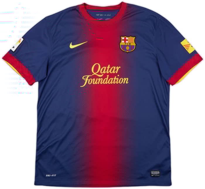 2012-13 Barcelona Home Shirt Messi #10 - 8/10 - (L)