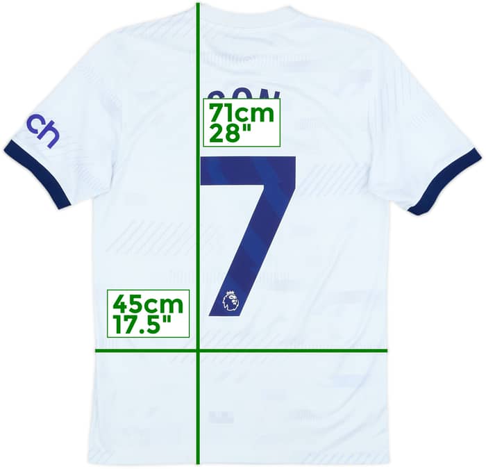 2023-24 Tottenham Home Shirt Son #7 - 8/10 - (S)