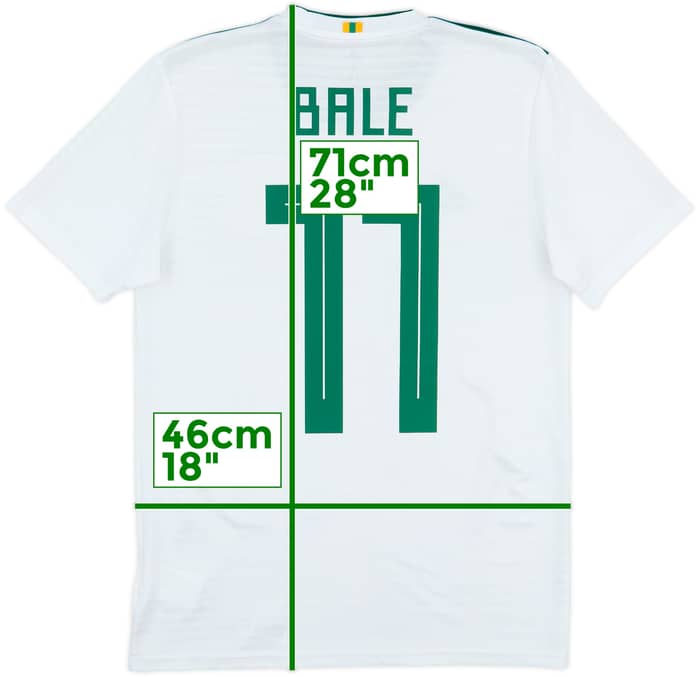 2018-19 Wales Away Shirt Bale #11 - 8/10 - (S)