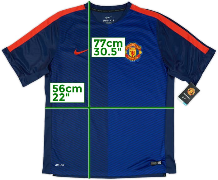 2014-15 Manchester United Nike Training Shirt (XL)