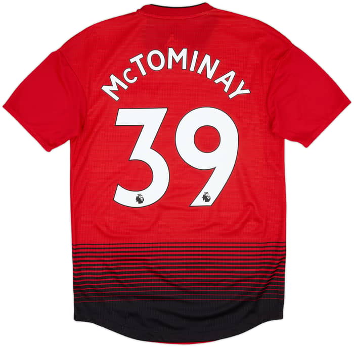 2018-19 Manchester United Player Issue Home Shirt McTominay #39 (S)
