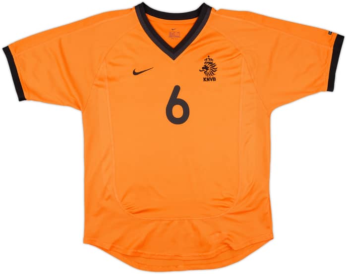 2000-02 Netherlands Home Shirt Seedorf #6 - 8/10 - (XL.Boys)