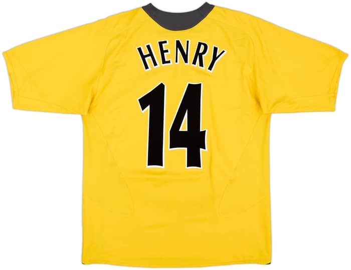 2005-06 Arsenal Away Shirt Henry #14 - 5/10 - (L)
