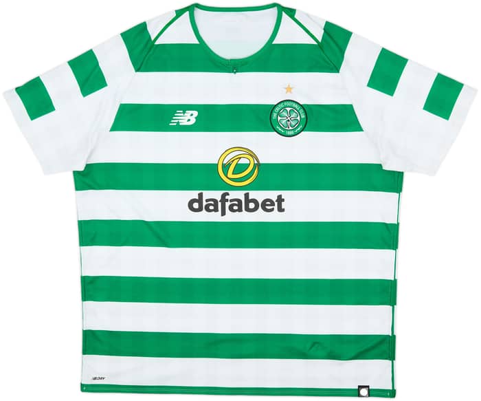 2018-19 Celtic Home Shirt - 8/10 - (XXL)