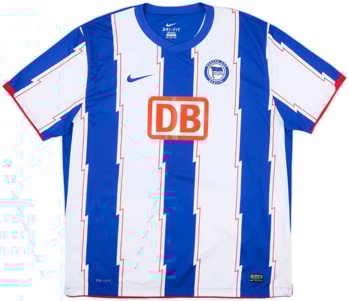 2010-11 Hertha Berlin Home Shirt - 8/10 - (XXL)