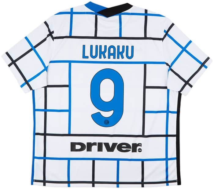 2020-21 Inter Milan Away Shirt Lukaku #9 - 8/10 - (XXL)