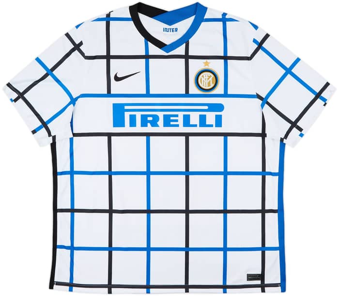2020-21 Inter Milan Away Shirt Lukaku #9 - 8/10 - (XXL)