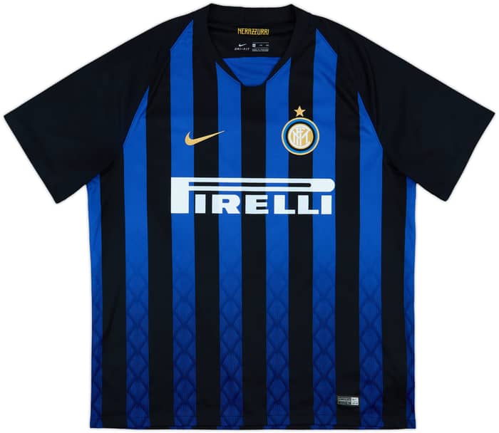 2018-19 Inter Milan Home Shirt Icardi #9 - 7/10 - (XXL)