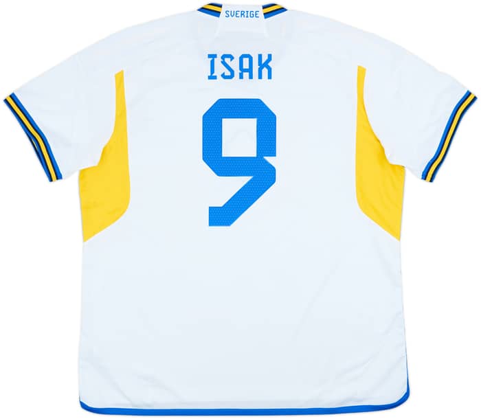 2022-23 Sweden Away Shirt Isak #9 - 10/10 - (XXL)