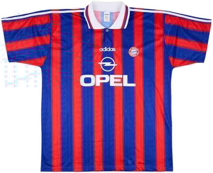 1995-97 Bayern Munich Home Shirt Klinsmann #18 - 6/10 - (XXL)